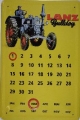 Nostalgie Blechschildkalender - LANZ BULLDOG