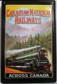 Blechschild - CANADIAN NATIONAL RAILWAYS ACROSS CANADA