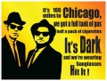 Nostalgie Blechschild - BLUES BROTHERS