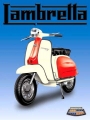 Blechschild - LAMBRETTA - BLUE - in div. Grössen