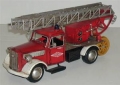 Nostalgie Blechminiatur - OPEL BLITZ FEUERWEHRDREHLEITER LKW