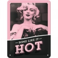 Blechshcild 3D - MARILYN MONROE - SOME LIKE IT HOT