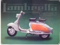 Nostalgie Blechschild - LAMBRETTA INNOCENTI