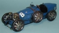 Nostalgie Blechminiatur - BUGATTI RENNWAGEN T 35 C