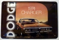 Blechschild - DODGE 1974 CHARGER