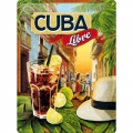 Blechschild - CUBA LIBRE