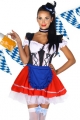 Bild 1 von DIRNDL GUNDEL - ROT/SCHWARZ/WEISS - ONE SIZE