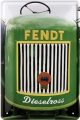 Blechschild - FENDT TRAKTOR - DIESELROSS - GRÜN