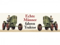 Bild 2 von Emaille Becher - ECHTE MÄNNER FAHREN TRAKTOR