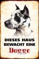 Bild 3 von Blechschild  - HUNDE DIESES HAUS BEWACHT - DIV.