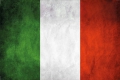 Blechschild - ITALIEN LÄNDERFLAGGE