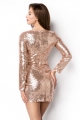 Bild 2 von PAILLETTEN-KLEID-ROSEGOLD-IN DIV. GRÖSSEN