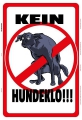 Bild 2 von Blechschild - DIV. HUNDEKLO VERBOTSSCHILDER