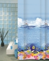 Textil-Polyester Duschvorhang - SEALIFE