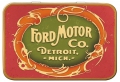 Blechdose - FORD MOTOR CO. DETROIT MICH.