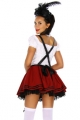 Bild 2 von DIRNDL HILDE - ROT/WEISS - ONE SIZE