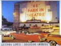 Nostalgie Blechschild - LEWIS - ROUTE 66 DRIVE THEATRE