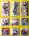 9-teil. Mini-Magnet-Set - MOTORRAD