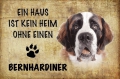 Bild 2 von Blechschild - HUNDE - KEIN HEIM OHNE - DIV. HUNDERASSEN