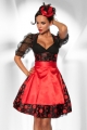 Bild 1 von DIRNDL MOD 12.599 SCHWARZ-ROT - IN DIV. GRÖSSEN