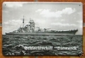 Blechschild - SCHLACHTSCHIFF BISMARCK