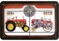 Blechschild - STEYR TRAKTOR  185 A 55 PS ROT