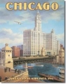 Nostalgie Blechschild - USA - CHICAGO