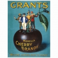 Nostalgie Blechschild - GRANTS CHERRY BRANDY