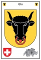 Blechschild - WAPPEN URI