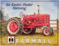 Blechschild - MC CORMICK FARMALL M TRAKTOR