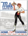 Nostalgie Blechschild - MELS DRIVE - IN HOME STYLE COOKING