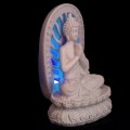 Bild 2 von WEISSER THAI BUDDHA MIT LED HINTERGRUNDBELEUCHTUNG