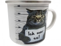 Bild 1 von Emaille Becher - KATZE - ICH WAR ES