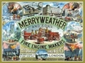 Nostalgie Blechschild - MERRY WEATHER & SONS FIRE ENGINE