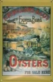 Nostalgie Blechschild - OYSTER TRAIN EXPRESS BRAND