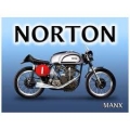 Blechschild - NORTON MANX - in div. Grössen