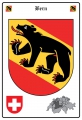 Blechschild - WAPPEN BERN