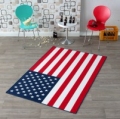 Design Velours Teppich - FLAGGE USA 140 x 200 cm