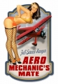 Nostalgie Blechschild - AERO MECHANICS MATE