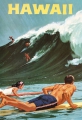 Blechschild - HAWAII - SURFING