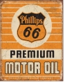 Blechschild - PHILLIPS 66 PREMIUM MOTOR OIL