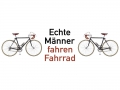 Bild 2 von Emaille Becher - ECHTE MÄNNER FAHREN FAHRRAD