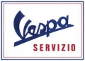 Nostalgie Blechschild - VESPA SERVIZIO