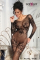 BODYSTOCKING OUVERT - MOD 18 138 - SCHWARZ - ONE SIZE