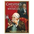 Nostalgie Blechschild - CHESTERS WHO`S BEEN AT MY WHISKEY