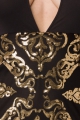 Bild 3 von KLEID - SCHWARZ-GOLD - IN DIV GRÖSSEN