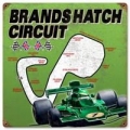 Nostalgie Blechschild - BRANDS HATCH CIRCUIT