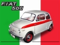 Nostalgie Blechschild - FIAT 500