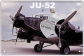 Blechschild - JU-52 LUFTHANSA