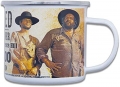 Emaille-Tasse - BUD SPENCER-TERENCE HILL-WANTED BEST DUO